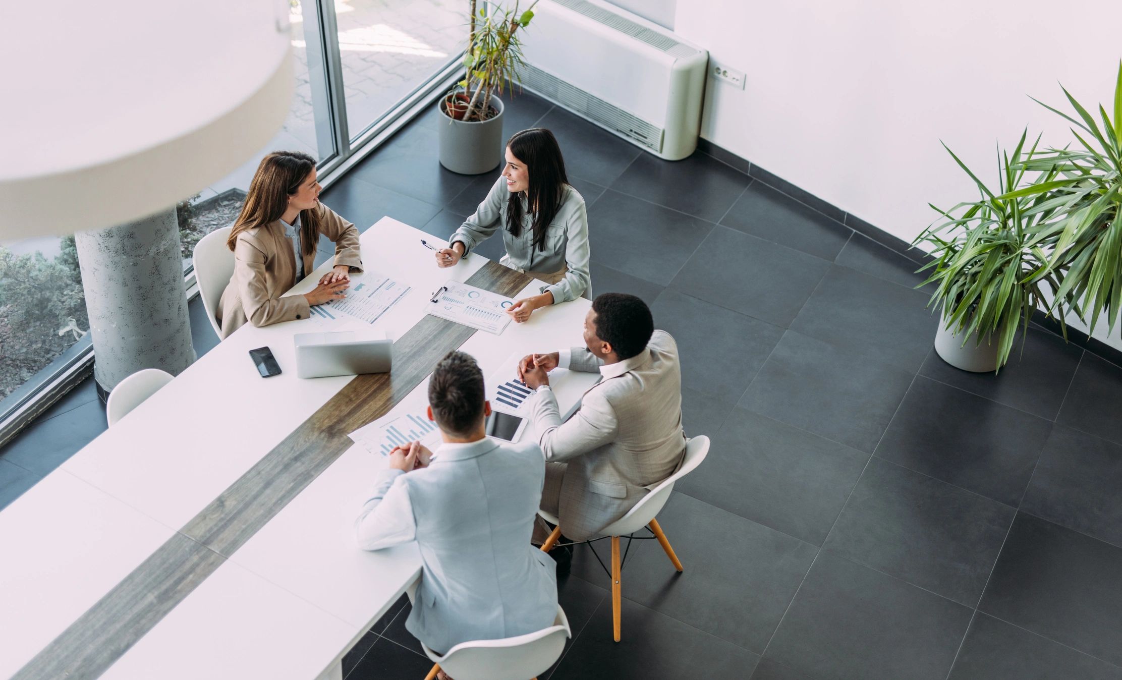 Business persons on meeting in the office